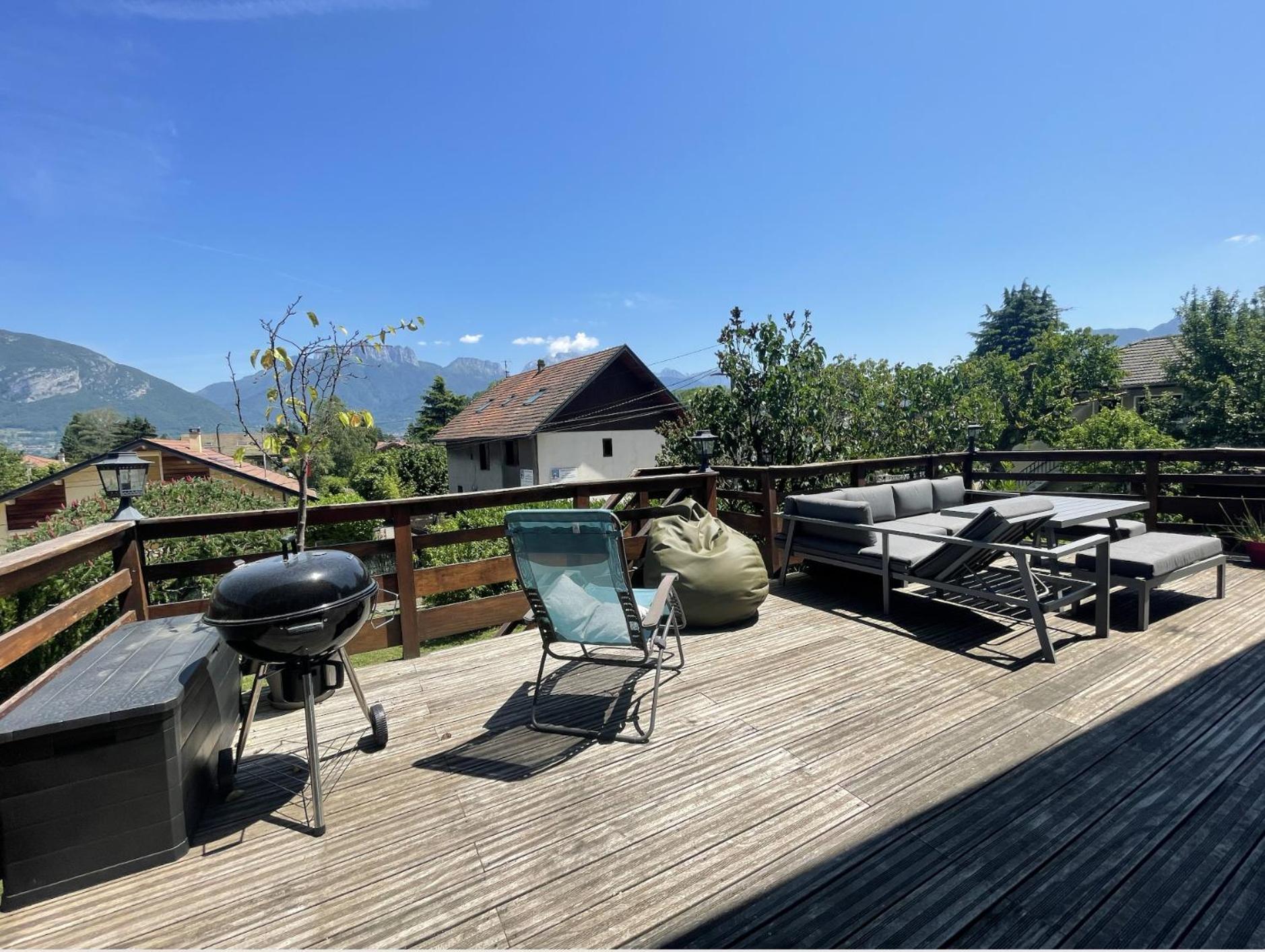 Cosy Chalet Annecy Lake For A Family Sévrier Dış mekan fotoğraf
